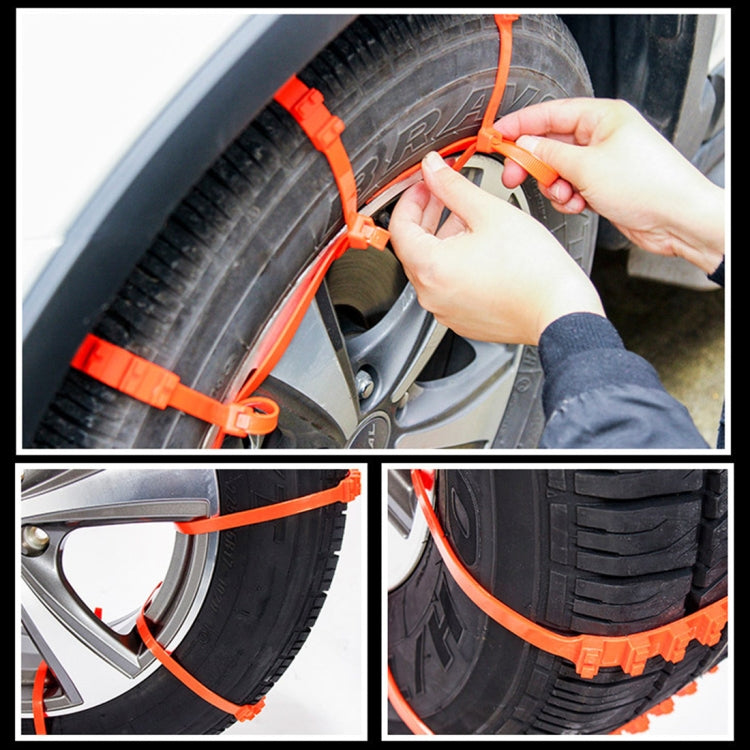 Car Tire Emergency Double Grid Anti-skid Chains Tyre Anti-slip Chains, Double Grid - HoMEdemic™ 