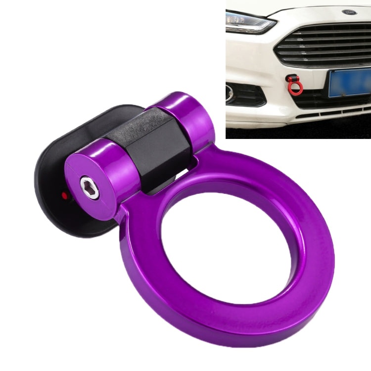 Car Truck Bumper Round Tow Hook Ring Adhesive Decal Sticker Exterior Decoration - HoMEdemic™ 