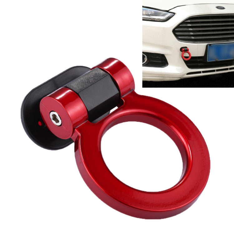 Car Truck Bumper Round Tow Hook Ring Adhesive Decal Sticker Exterior Decoration - HoMEdemic™ 