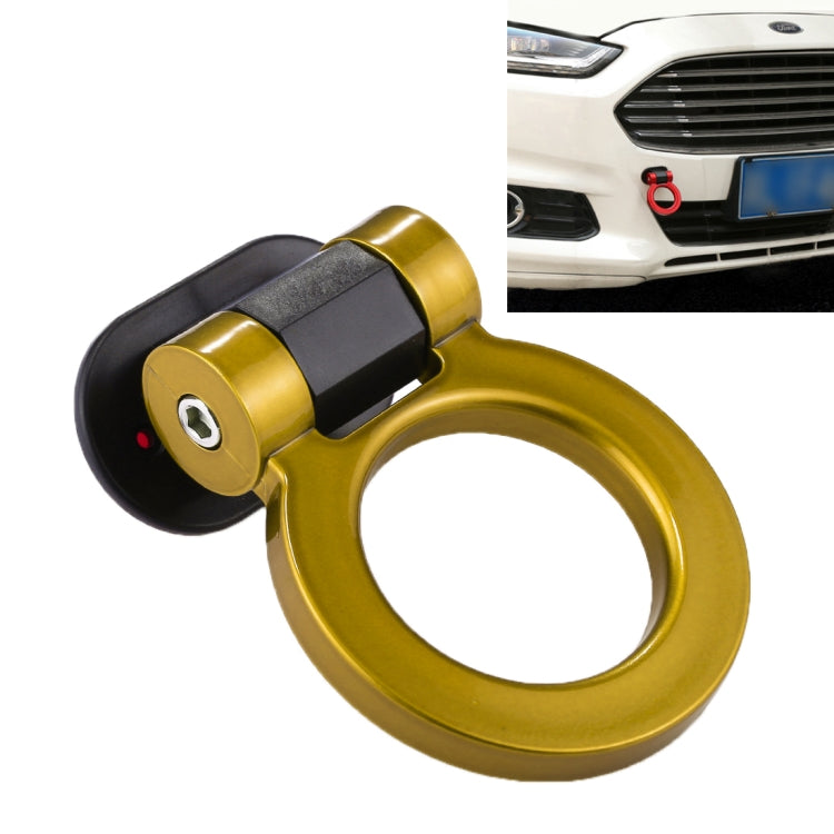 Car Truck Bumper Round Tow Hook Ring Adhesive Decal Sticker Exterior Decoration - HoMEdemic™ 