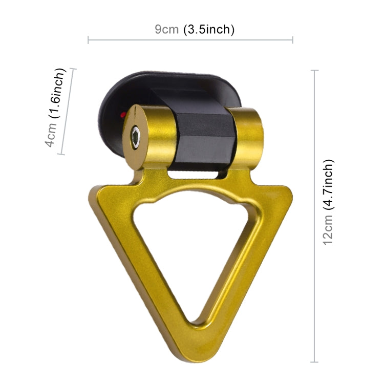 Car Truck Bumper Triangle Tow Hook Adhesive Decal Sticker Exterior Decoration - HoMEdemic™ 