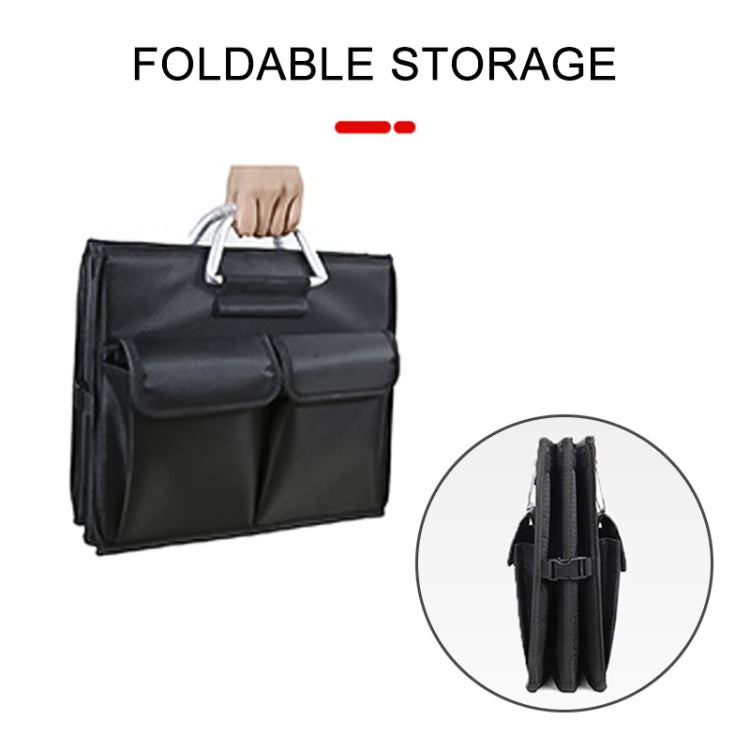 Car Trunk Foldable Storage Box, Capacity: 36L, 36L (Black), 36L (Orange), 36L (Pink), 36L (Grey), 36L (Blue), 36L (Red), 36L (Rose Red) - HoMEdemic™ 
