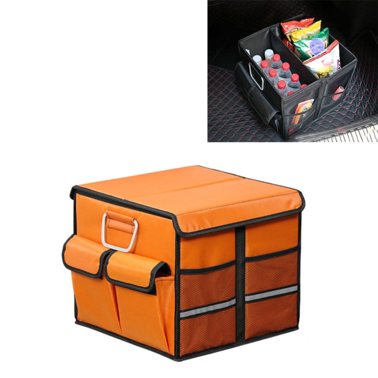 Car Trunk Foldable Storage Box, Capacity: 36L, 36L (Black), 36L (Orange), 36L (Pink), 36L (Grey), 36L (Blue), 36L (Red), 36L (Rose Red) - HoMEdemic™ 
