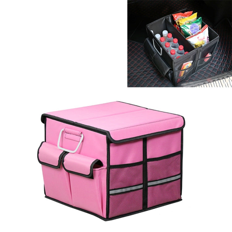 Car Trunk Foldable Storage Box, Capacity: 36L, 36L (Black), 36L (Orange), 36L (Pink), 36L (Grey), 36L (Blue), 36L (Red), 36L (Rose Red) - HoMEdemic™ 