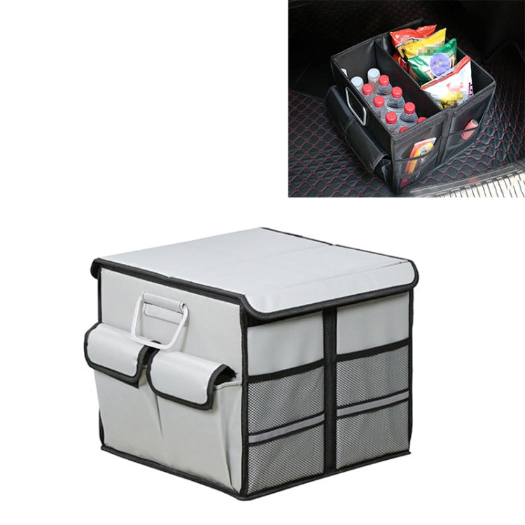 Car Trunk Foldable Storage Box, Capacity: 36L, 36L (Black), 36L (Orange), 36L (Pink), 36L (Grey), 36L (Blue), 36L (Red), 36L (Rose Red) - HoMEdemic™ 