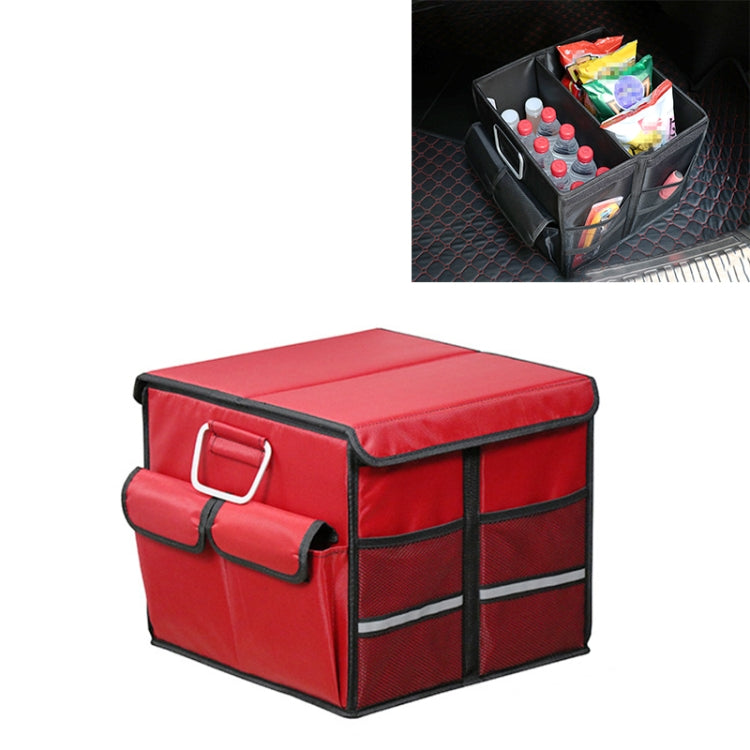Car Trunk Foldable Storage Box, Capacity: 36L, 36L (Black), 36L (Orange), 36L (Pink), 36L (Grey), 36L (Blue), 36L (Red), 36L (Rose Red) - HoMEdemic™ 