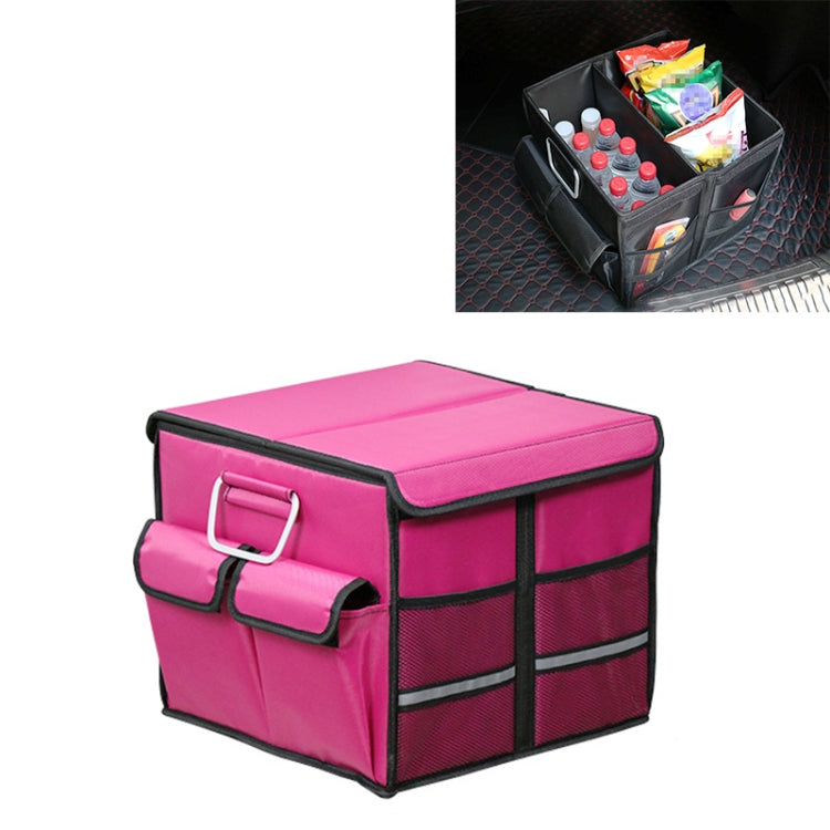 Car Trunk Foldable Storage Box, Capacity: 36L, 36L (Black), 36L (Orange), 36L (Pink), 36L (Grey), 36L (Blue), 36L (Red), 36L (Rose Red) - HoMEdemic™ 