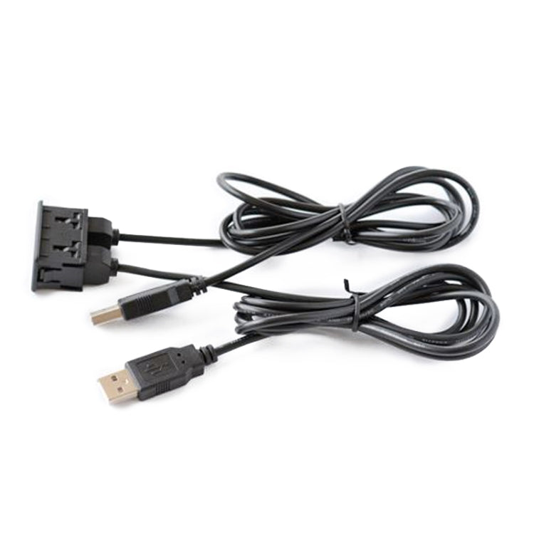 Car Universal Modified Dual USB Interface Charging Cable Switch Holder for Alpine / Pioneer, USB+USB - HoMEdemic™ 