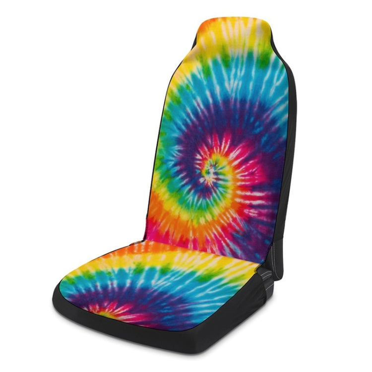 Car Universal Printed Seat Protector Automobile Decoration Supplies, Style: Coloful Swirls - HoMEdemic™ 
