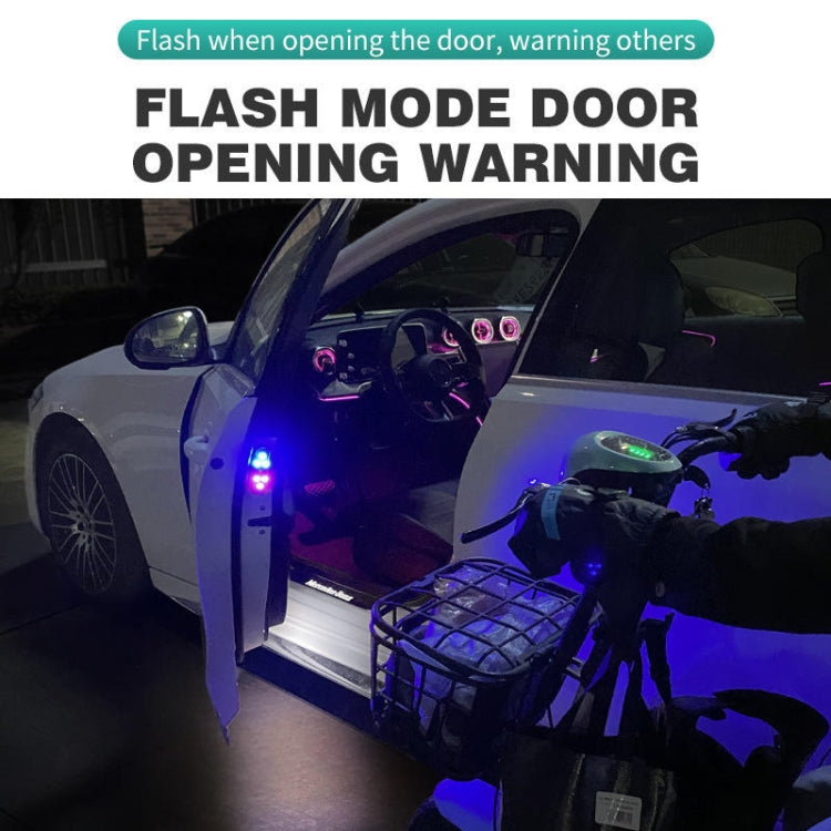 Car Universal Wiring Free Warning Lights Night Anti-Collision And Anti-Tailgating Lamp(Colorful) - HoMEdemic™ 