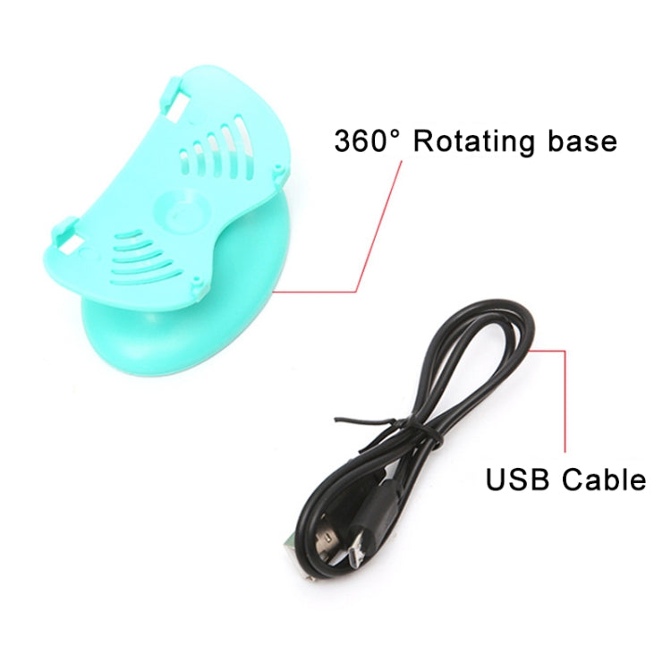 Car Vent Fan Multi-function USB Interface LED Lamp Portable Fan, CRP2631A, CRP2631B, CRP2631C, CRP2631D, CRP2631E, CRP2631F - HoMEdemic™ 