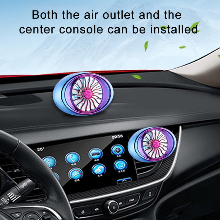 Car Vent Fan Multi-function USB Interface LED Lamp Portable Fan, CRP2631A, CRP2631B, CRP2631C, CRP2631D, CRP2631E, CRP2631F - HoMEdemic™ 