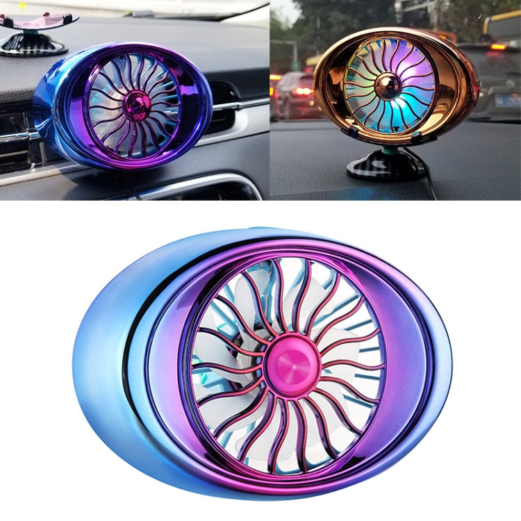 Car Vent Fan Multi-function USB Interface LED Lamp Portable Fan - HoMEdemic™ 
