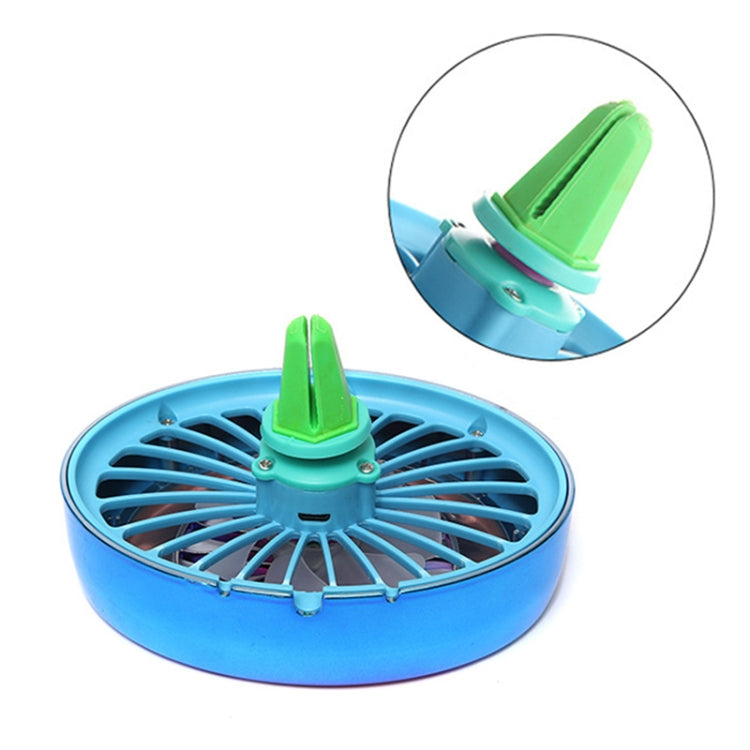Car Vent Fan Multi-function USB Interface LED Lamp Portable Fan - HoMEdemic™ 
