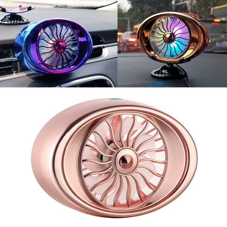 Car Vent Fan Multi-function USB Interface LED Lamp Portable Fan - HoMEdemic™ 