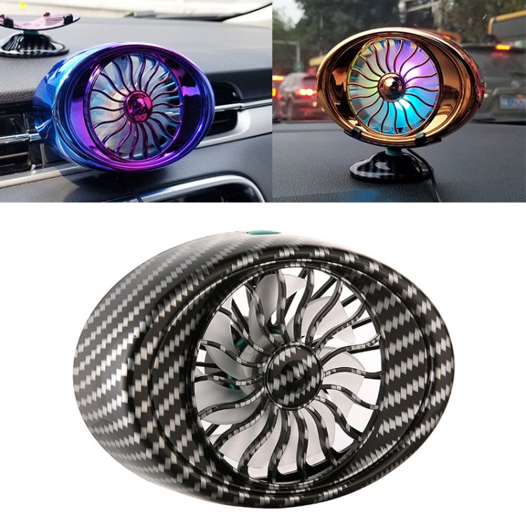 Car Vent Fan Multi-function USB Interface LED Lamp Portable Fan - HoMEdemic™ 