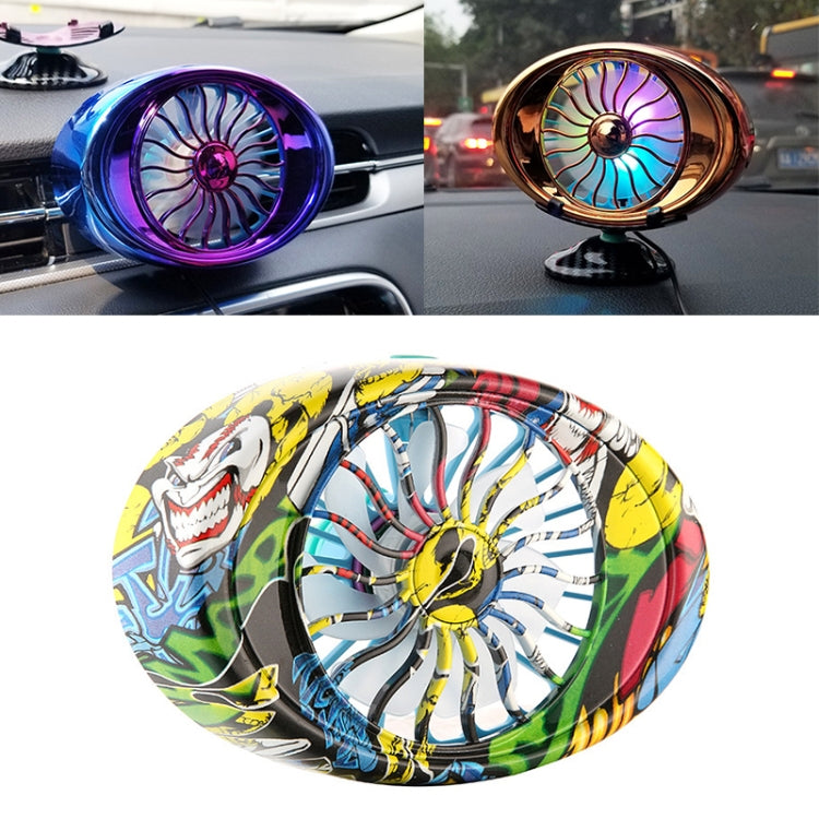 Car Vent Fan Multi-function USB Interface LED Lamp Portable Fan - HoMEdemic™ 
