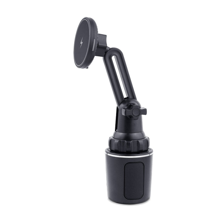 Car Water Cup Holder MagSafe Wireless Charging Bracket(Black) - HoMEdemic™ 
