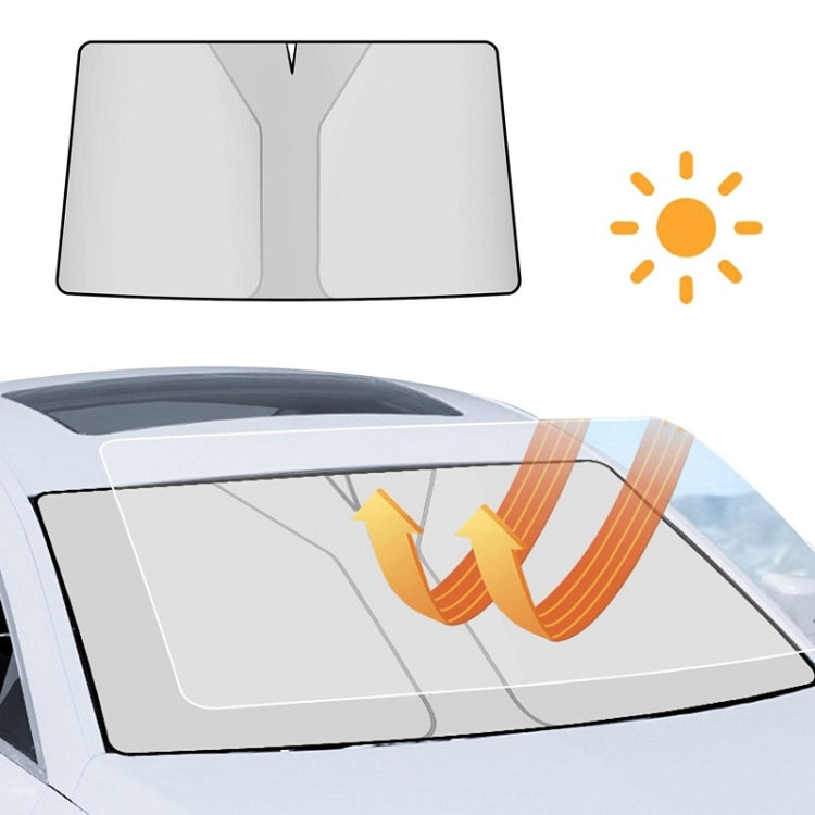 Car Windshield Sun Protection Heat Insulation Special-shaped Sunshade, Size: Large - HoMEdemic™ 