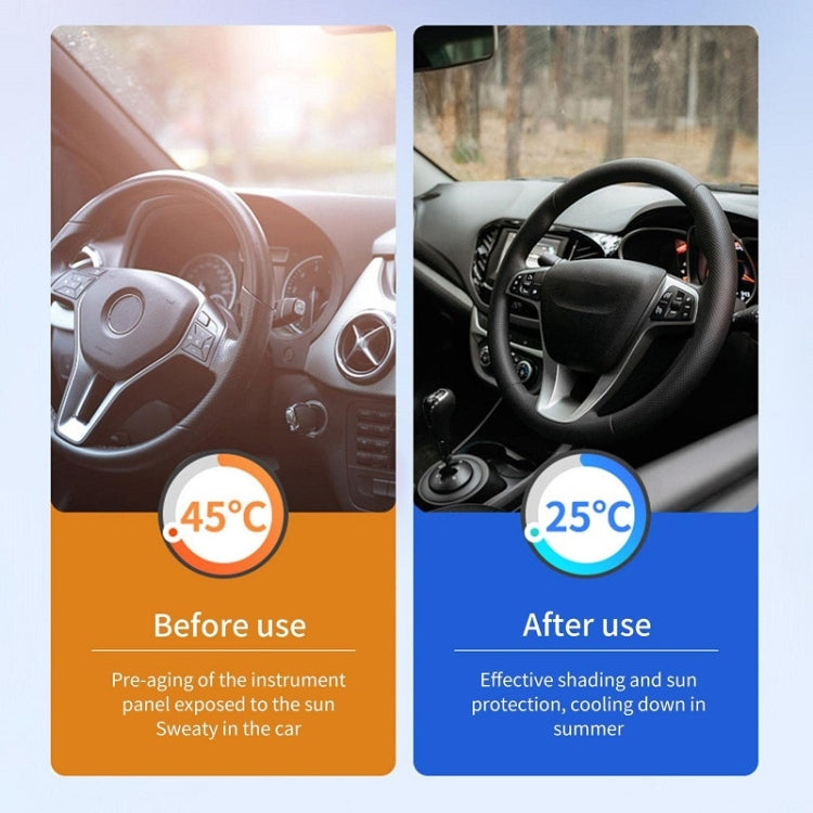 Car Windshield Sun Protection Heat Insulation Special-shaped Sunshade, Size: Large - HoMEdemic™ 