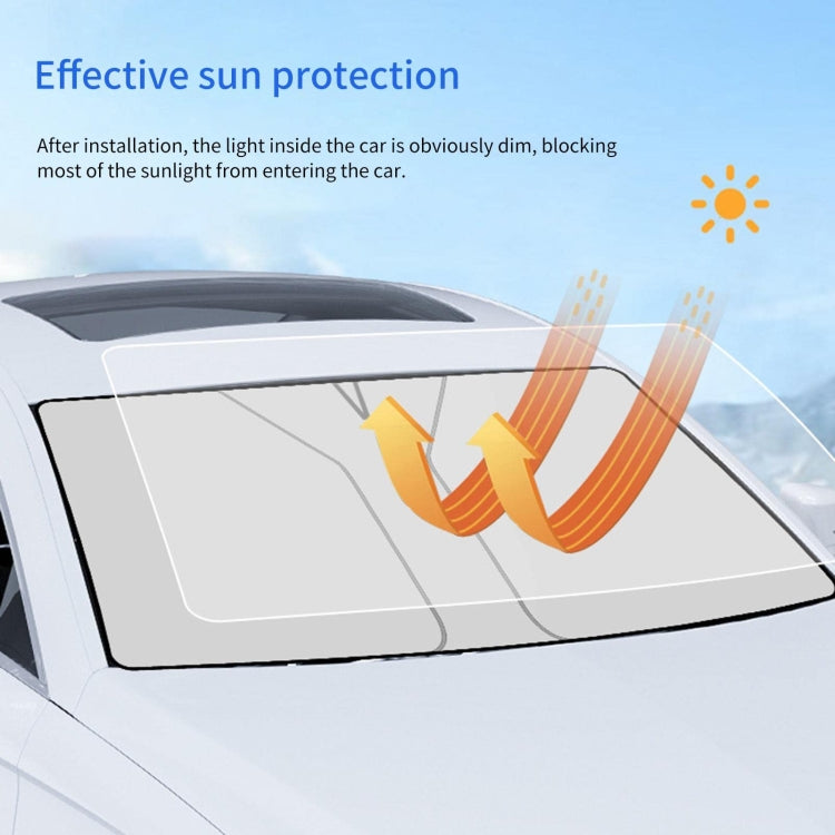 Car Windshield Sun Protection Heat Insulation Special-shaped Sunshade, Size: Large - HoMEdemic™ 