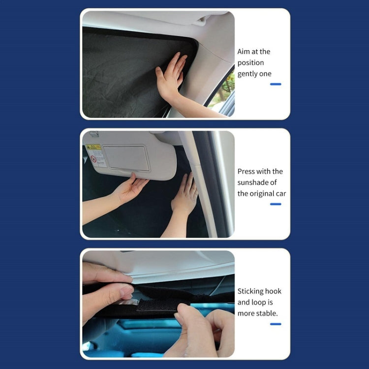 Car Windshield Sun Protection Heat Insulation Special-shaped Sunshade, Size: Large - HoMEdemic™ 