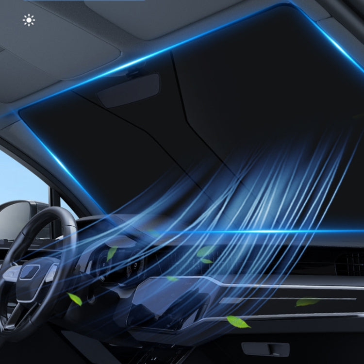 Car Windshield Sun Protection Heat Insulation Special-shaped Sunshade, Size: Small - HoMEdemic™ 