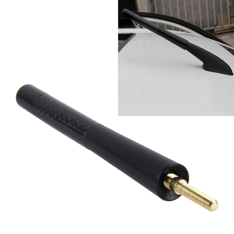 Carbon Fiber Aluminum Short Antenna Polished Universal Screws Base(Big Size), 12cm - HoMEdemic™