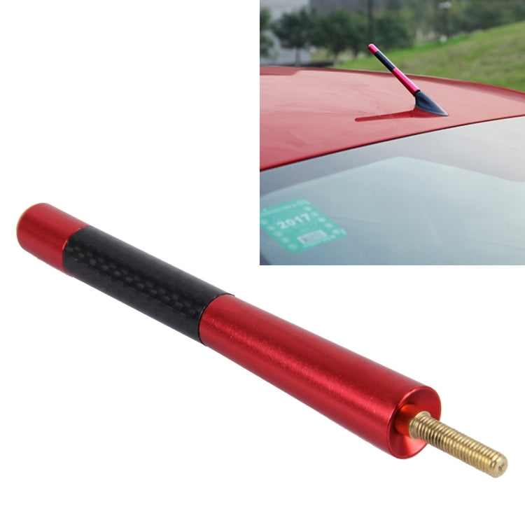 Carbon Fiber Aluminum Short Antenna Polished Universal Screws Base(Big Size), 12cm - HoMEdemic™