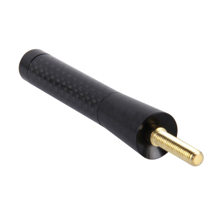 Carbon Fiber Aluminum Short Antenna Polished Universal Screws Base(Medium Size), 8cm - HoMEdemic™ 