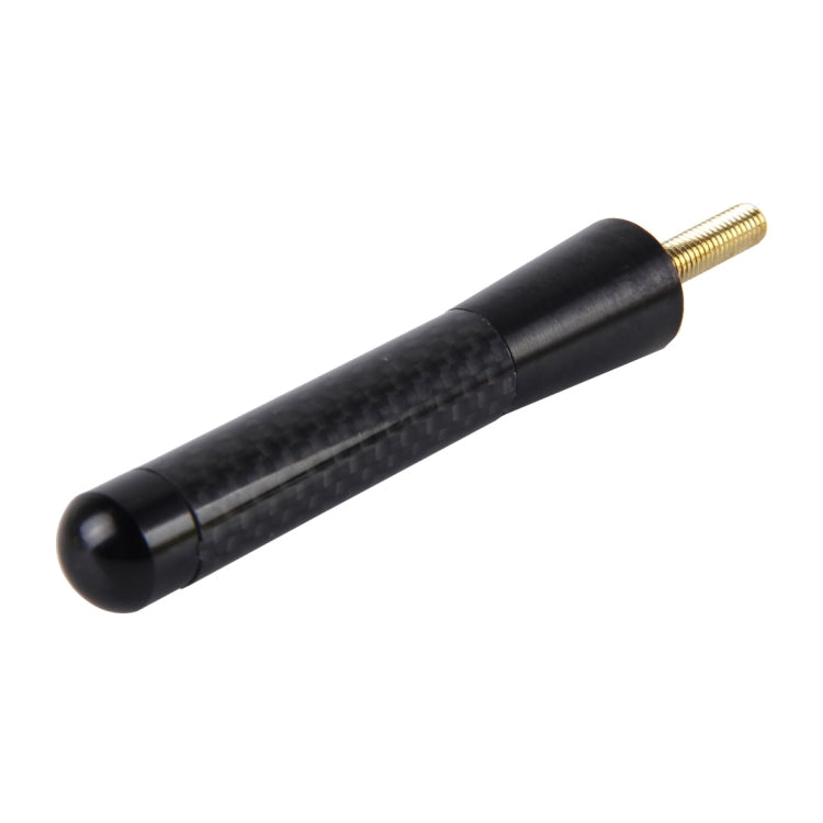 Carbon Fiber Aluminum Short Antenna Polished Universal Screws Base(Medium Size), 8cm - HoMEdemic™ 
