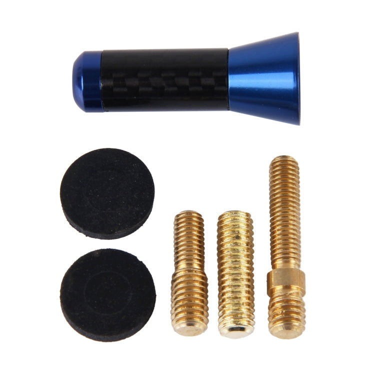 Carbon Fiber Aluminum Short Antenna Polished Universal Screws Base(Small Size), 3.4cm - HoMEdemic™ 
