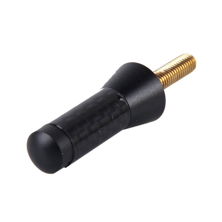 Carbon Fiber Aluminum Short Antenna Polished Universal Screws Base(Small Size), 3.4cm - HoMEdemic™