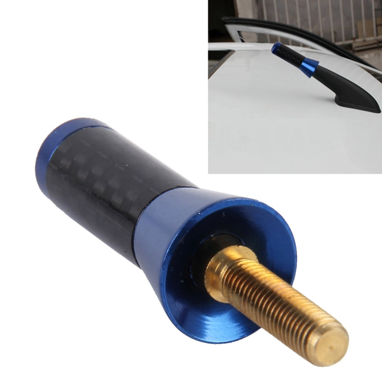 Carbon Fiber Aluminum Short Antenna Polished Universal Screws Base(Small Size), 3.4cm - HoMEdemic™