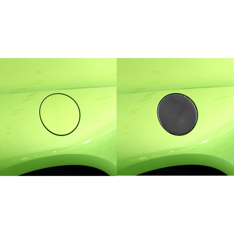 Carbon Fiber Car Fuel Tank Cover Decorative Sticker for Volkswagen Scirocco 2009-2016,Left and Right Drive Universal, Fuel Tank Cover - HoMEdemic™ 