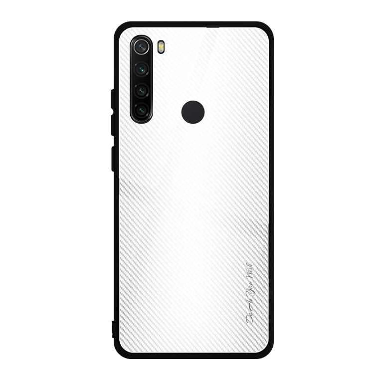 Carbon Fiber Texture Gradient Color Glass Case, For Xiaomi Redmi Note 8 Pro, For Xiaomi Redmi Note 8, For iPhone 11 Pro Max, For iPhone 11 - HoMEdemic™ 