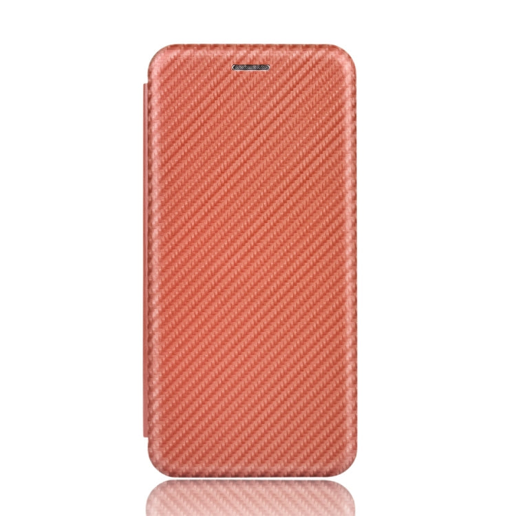 Carbon Fiber Texture Magnetic Horizontal Flip TPU + PC + PU Leather Case with Card Slot, For Kyocera Android One S6, For Kyocera Gratina KYV48, For Ulefone Note 9P, For Sharp Aquos Zero 5G Basic, For iPod Touch 5 / 6 / 7 - HoMEdemic™ 