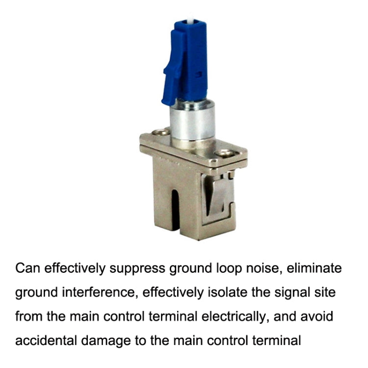 Carrier-Grade Fiber Optic Connector Male-Female Coupler LC Male To SC Female Adapter - HoMEdemic™ 