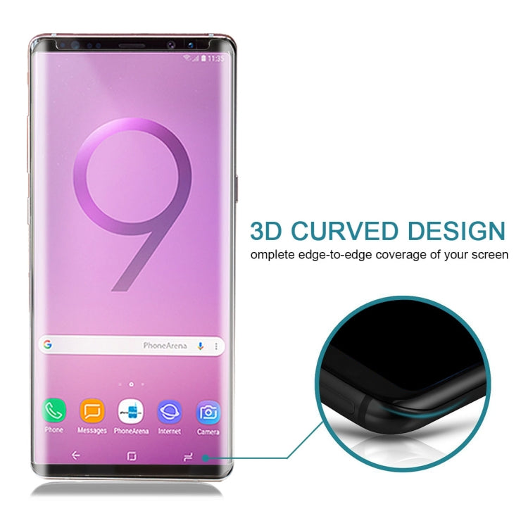Case Friendly  Edge Glue Tempered Glass Film for Galaxy Note 9 - HoMEdemic™ 