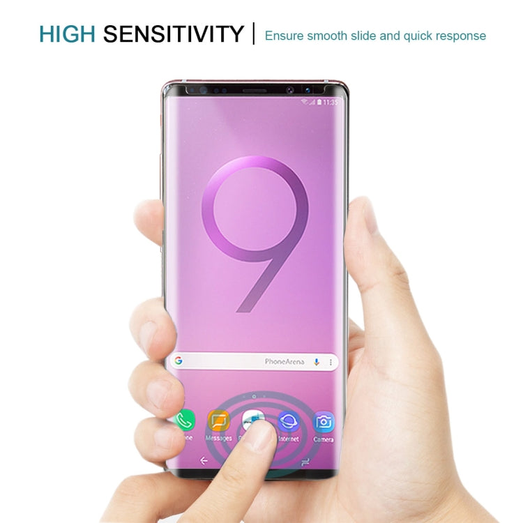Case Friendly  Edge Glue Tempered Glass Film for Galaxy Note 9 - HoMEdemic™ 