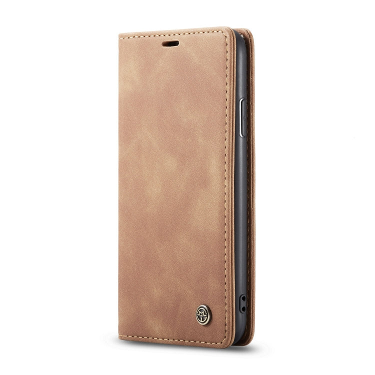 CaseMe-013 Multifunctional Horizontal Flip Leather Case with Card Slot & Holder & Wallet for iPhone 11(Brown) - HoMEdemic™ 