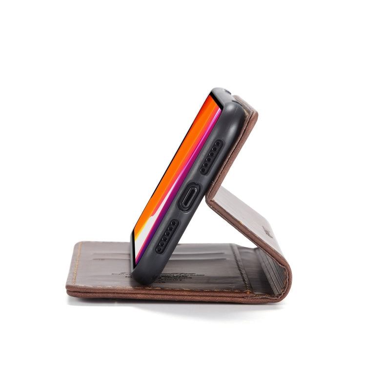 CaseMe-013 Multifunctional Horizontal Flip Leather Case with Card Slot & Holder & Wallet for iPhone 11(coffee) - HoMEdemic™ 
