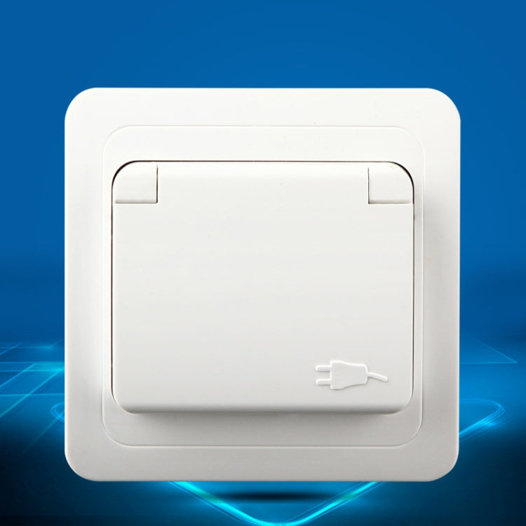 Ceramic Power Waterproof Socket with Cover, EU Plug - HoMEdemic™ 