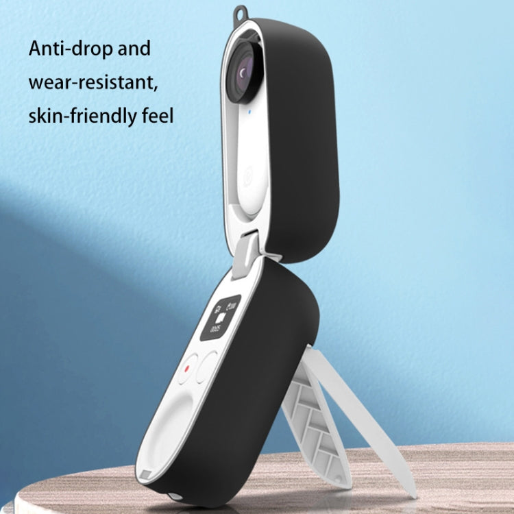 Charging Box Silicone Protective Case for Insta360 GO 2(Black) - HoMEdemic™ 