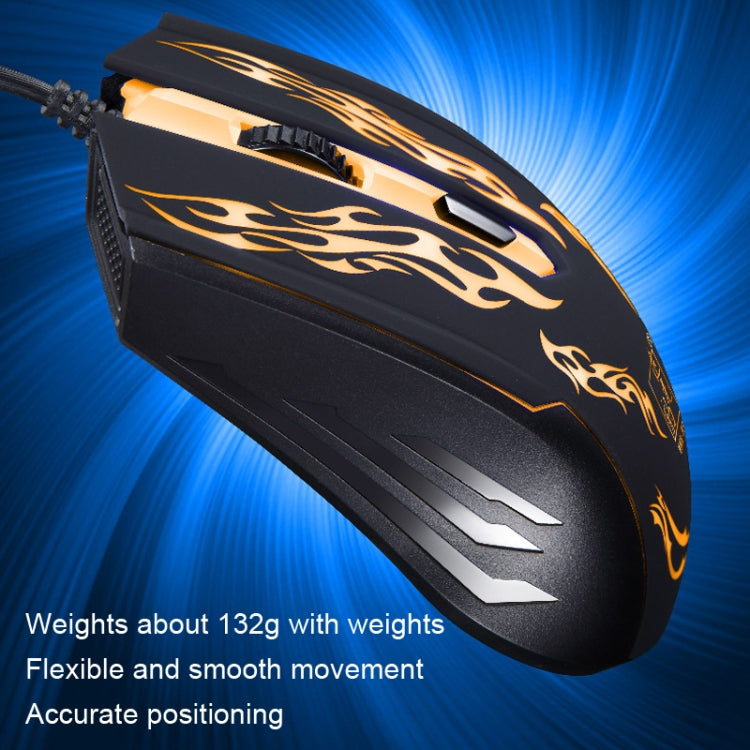 Chasing Leopard USB Illuminated Gaming Optical 1.3m Wired Mouse - HoMEdemic™ 