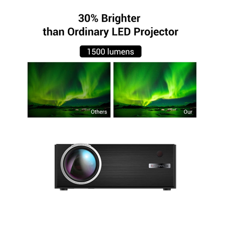 Cheerlux C7 1800 Lumens 800 x 480 720P 1080P HD Smart Projector, Support HDMI / USB / VGA / AV / SD, C7 - HoMEdemic™ 