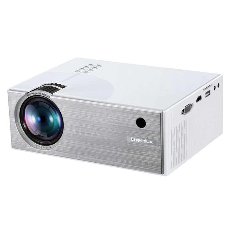 Cheerlux C7 1800 Lumens 800 x 480 720P 1080P HD WiFi Smart Projector, Support HDMI / USB / VGA / AV, C7 (WiFi) - HoMEdemic™ 