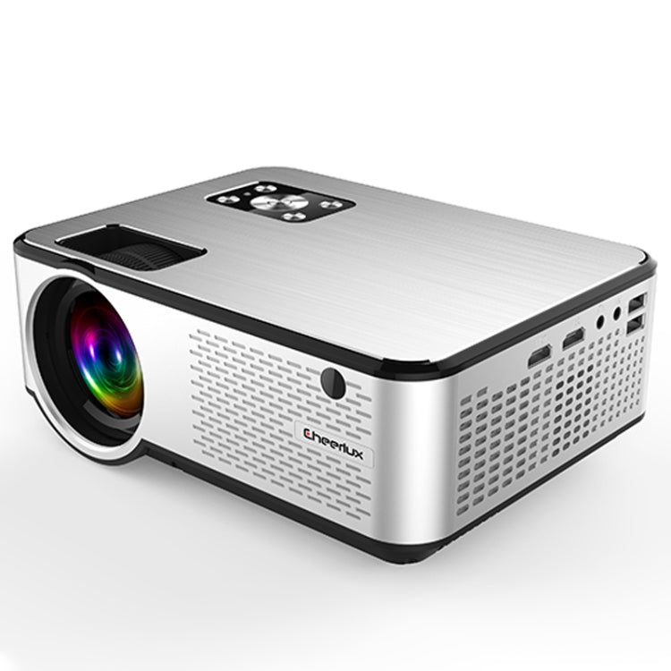 Cheerlux C9 1280x720 720P HD Smart Projector, Support HDMI x 2 / USB x 2 / VGA / AV, C9 (Black), C9 (Black Grey) - HoMEdemic™ 