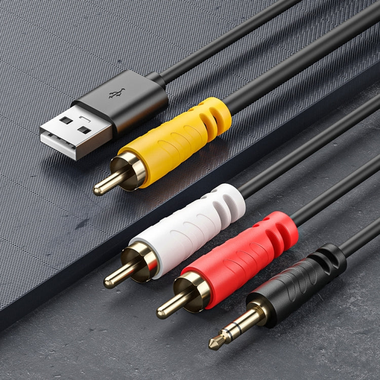 Coaxial Audio to 3.5mm + Dual RCA Converter - HoMEdemic™ 