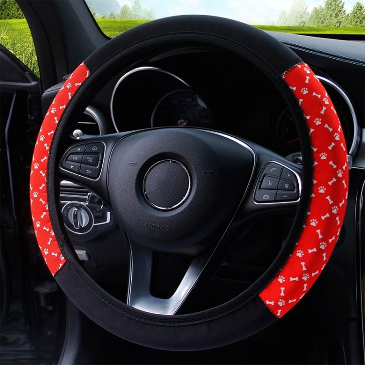 Color-blocked Neoprene Elastic Steering Wheel Cover Without Inner Ring(Random Pattern Delivery) - HoMEdemic™ 